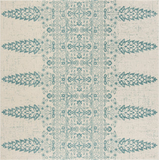 Safavieh Evoke EVK521F Ivory/Teal Area Rug 