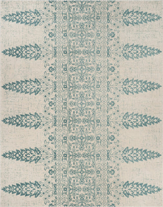 Safavieh Evoke EVK521F Ivory/Teal Area Rug 