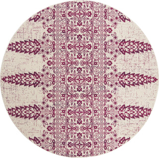 Safavieh Evoke EVK521K Ivory/Fuchsia Area Rug 