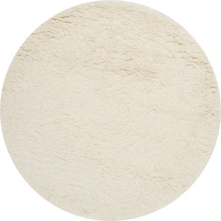 Safavieh Flokati Shag Ivory Area Rug Round