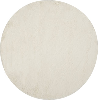 Safavieh Flokati Shag Ivory Area Rug Round