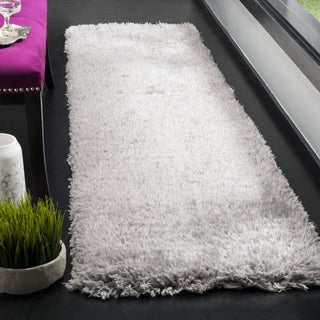 Safavieh Flokati Shag FLK950F Silver Area Rug 