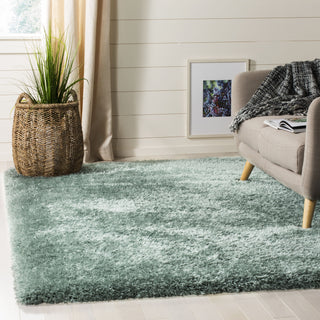 Safavieh Flokati Shag FLK950M Blue Area Rug  Feature