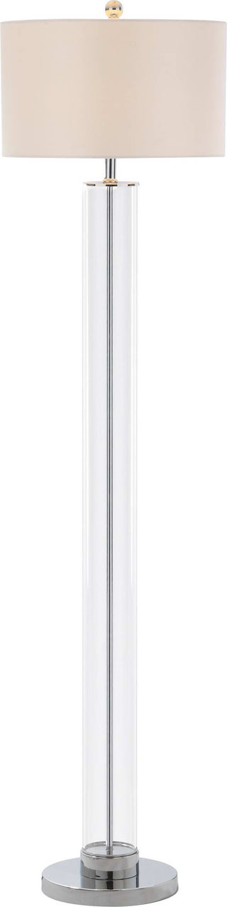 Safavieh Lovato 64-Inch H Floor Lamp Clear main image