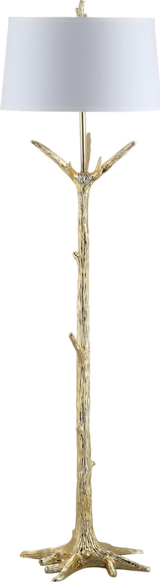 Safavieh Thornton Floor Lamp Gold Mirror 