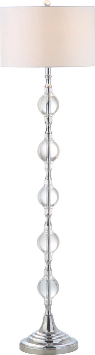 Safavieh Lucida Floor Lamp Chrome/Clear Mirror main image