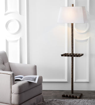 Safavieh Breccan Tray Floor Lamp Brown  Feature