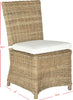 Safavieh Sebesi 17''H Rattan Side Chair Natural Furniture 