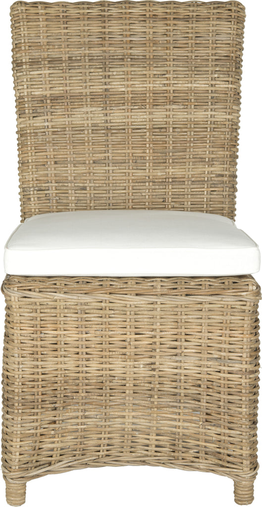 Safavieh Sebesi 17''H Rattan Side Chair Natural Furniture main image