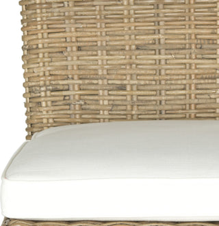 Safavieh Sebesi 17''H Rattan Side Chair Natural Furniture 