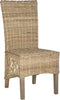 Safavieh Sumatra 19''H Rattan Side Chair Natural Furniture 
