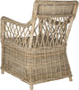 Safavieh Hinaku Rattan Arm Chair Natural Furniture 