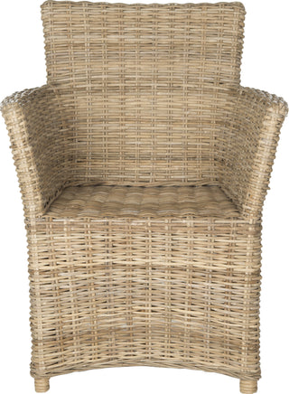 Safavieh Natuna Rattan Arm Chair Natural Furniture main image