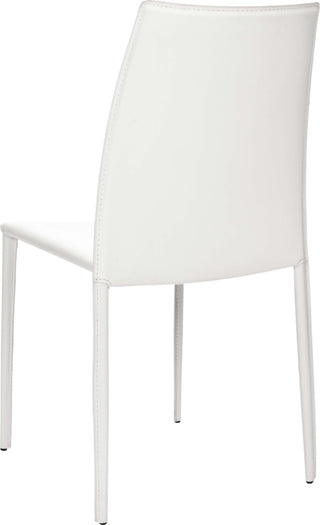 Safavieh Korbin 19''H Stacking Side Chair (SET Of 2) White Furniture 