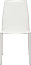 Safavieh Korbin 19''H Stacking Side Chair (SET Of 2) White Furniture main image