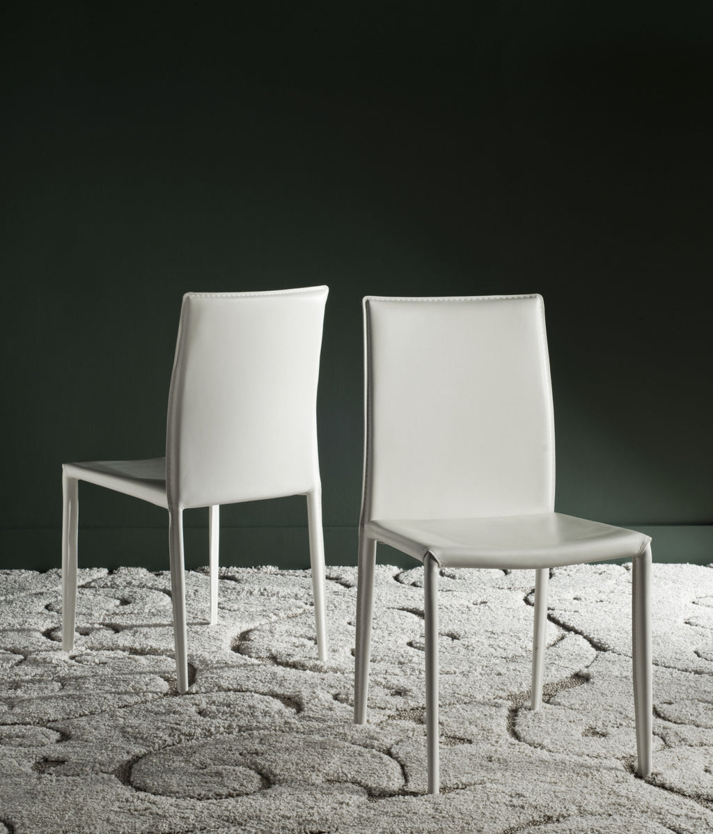 Safavieh Karna Dining Chair White  Feature