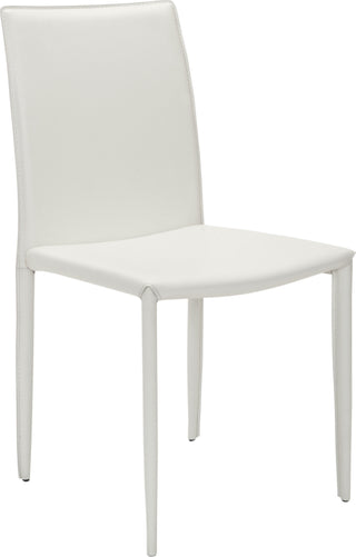 Safavieh Karna 19''H Dining Chair White Furniture 