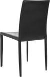 Safavieh Karna 19''H Dining Chair Black Furniture 