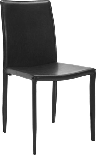 Safavieh Karna 19''H Dining Chair Black Furniture 