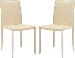 Safavieh Karna 19''H Dining Chair Cream Furniture 