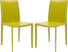 Safavieh Karna 19''H Dining Chair Green Furniture 