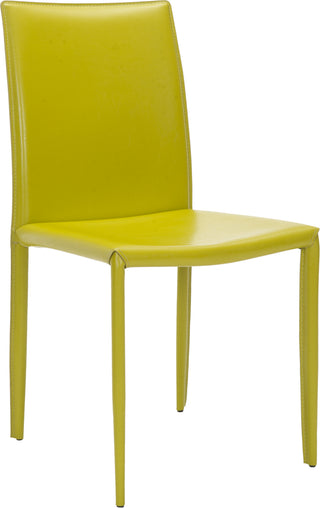 Safavieh Karna 19''H Dining Chair Green Furniture 