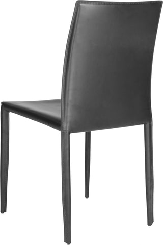 Safavieh Karna 19''H Dining Chair Black Furniture 