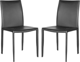 Safavieh Karna 19''H Dining Chair Black Furniture 