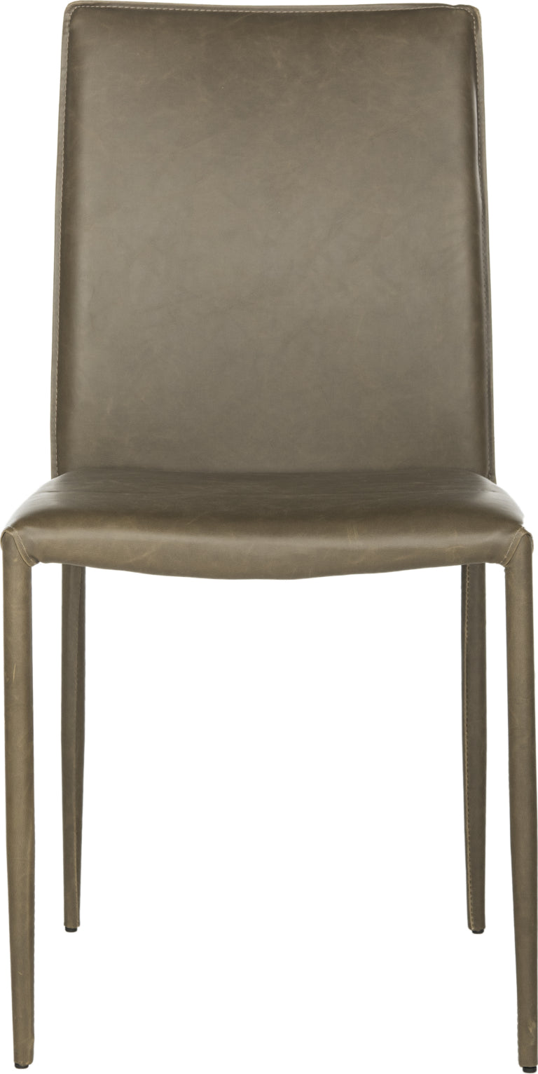 Safavieh Karna 19''H Dining Chair Antique Brown Furniture main image