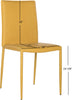 Safavieh Karna 19''H Dining Chair Antique Yellow Furniture 