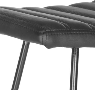 Safavieh Akito Bar Stool Black and Furniture 