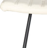Safavieh Akito A-Line Bar Stool Cream and Black Furniture 