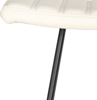 Safavieh Akito A-Line Bar Stool Cream and Black Furniture 