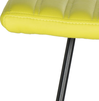 Safavieh Akito Bar Stool Green and Black Furniture 