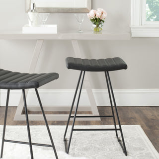 Safavieh Akito Counter Stool Black and Furniture  Feature