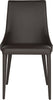 Safavieh Summerset 19''H Leather Side Chair Brown Furniture main image