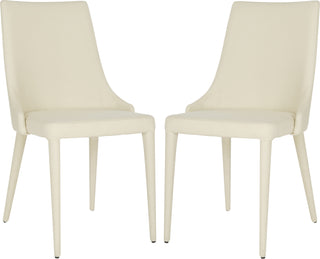 Safavieh Summerset 19''H Linen Side Chair Beige Furniture 