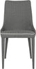 Safavieh Summerset 19''H Linen Side Chair Grey and White Furniture main image