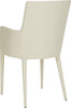 Safavieh Summerset Arm Chair Buttercream Furniture 
