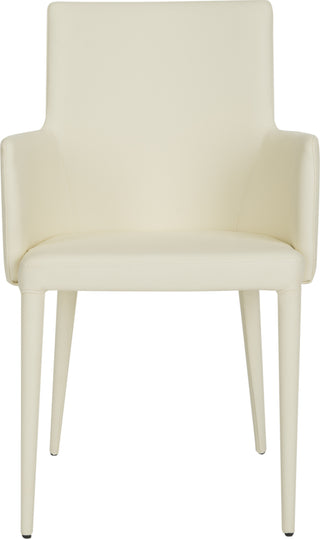 Safavieh Summerset Arm Chair Buttercream Furniture main image