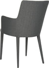 Safavieh Summerset Arm Chair Grey and White Furniture 