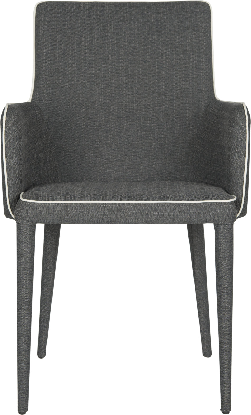 Safavieh Summerset Arm Chair Grey and White Furniture main image
