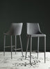 Safavieh Summerset Bar Stool Grey and Chrome Furniture 