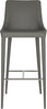 Safavieh Summerset Bar Stool Grey and Chrome Furniture main image