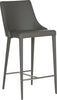 Safavieh Summerset Counter Stool Grey and Chrome Furniture 