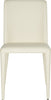 Safavieh Garretson 18'' Leather Side Chair Buttercream Furniture main image