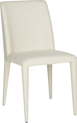 Safavieh Garretson 18'' Linen Side Chair Beige Furniture 