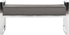 Safavieh Slade Bench Grey and Chrome Furniture main image