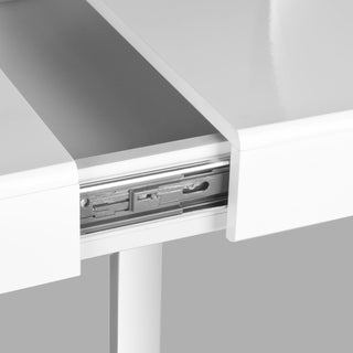 Safavieh Berkley Desk White and Chrome Furniture 