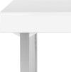 Safavieh Berkley Desk White and Chrome Furniture 